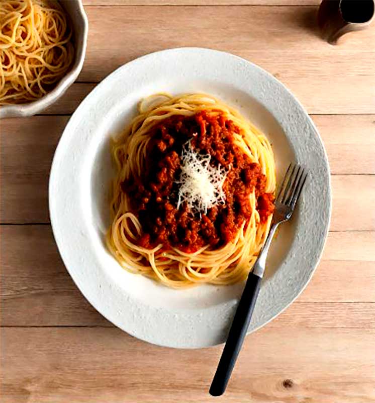 marucha picada bolognese spaghetti